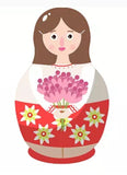 Full Diamond Painting kit - Russian doll