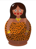 Full Diamond Painting kit - Russian doll