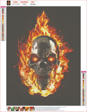 Full Diamond Painting kit - Skull