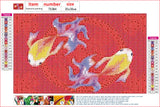 Full Diamond Painting kit - Koi fish