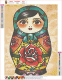 Full Diamond Painting kit - Russian doll