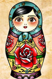 Full Diamond Painting kit - Russian doll