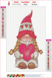 Full Diamond Painting kit - Christmas gnome