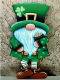 Full Diamond Painting kit - Christmas gnome in green clothes