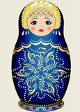 Full Diamond Painting kit - Russian doll