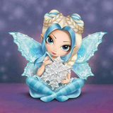 Full Diamond Painting kit - Snow Fairy