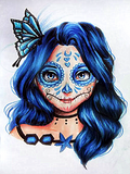 Full Diamond Painting kit - Cartoon Halloween girl