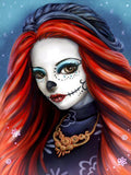 Full Diamond Painting kit - Cartoon Halloween girl