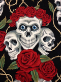 Full Diamond Painting kit - Skull and roses