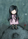 Full Diamond Painting kit - Gorjuss girl - Because She Is My Rose