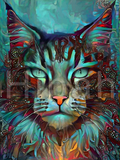 Full Diamond Painting kit - Cat