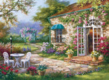 Full Diamond Painting kit - Beautiful view outside the house