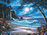 Full Diamond Painting kit - Evening by the sea