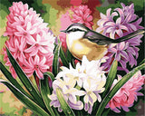 DIY Painting by number kit | Flower and bird landscape