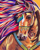 DIY Painting by number kit | Fine horse