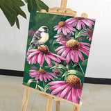 DIY Painting by number kit | Flower and bird scenery