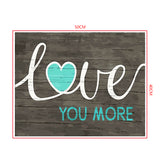 DIY Painting by number kit | Love you more