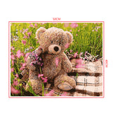 DIY Painting by number kit | Doll bear
