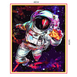 DIY Painting by number kit | Astronaut