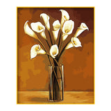 DIY Painting by number kit | Calla lily