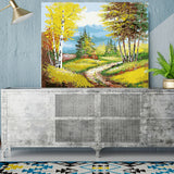 DIY Painting by number kit | Field scenery