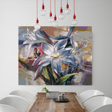 DIY Painting by number kit | Beautiful lilies