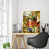 DIY Painting by number kit | Monkey·D·Luffy and Roronoa Zoro