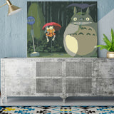 DIY Painting by number kit | Hayao Miyazaki Totoro
