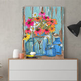 DIY Painting by number kit | Farm Fresh Flowers