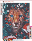 Full Diamond Painting kit - Leopard