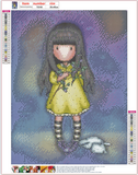 Full Diamond Painting kit - Gorjuss girl