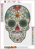 Full Diamond Painting kit - Skull