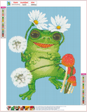 Full Diamond Painting kit - Pretty frog
