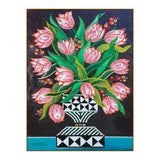 Crystal Rhinestone Diamond Painting Ki - Flower - Hibah-Diamond painting art studio