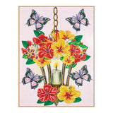 Crystal Rhinestone Diamond Painting Ki - Flower lantern