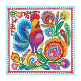 Crystal Rhinestone Diamond Painting Ki - Rooster