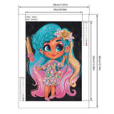 Crystal Rhinestone Diamond Painting Ki - shining princess - Hibah-Diamond painting art studio