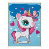 Crystal Rhinestone Diamond Painting Ki - Unicorn