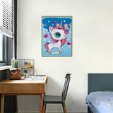 Crystal Rhinestone Diamond Painting Ki - Unicorn - Hibah-Diamond painting art studio