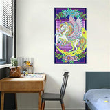 Crystal Rhinestone Diamond Painting Ki - Unicorn - Hibah-Diamond painting art studio