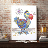 Crystal Rhinestone Diamond Painting Kit - A cock - Hibah-Diamond painting art studio