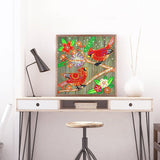 Crystal Rhinestone Diamond Painting Kit - Animal Cardinals - Hibah-Diamond painting art studio