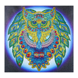 Crystal Rhinestone Diamond Painting Kit - Animal Owl