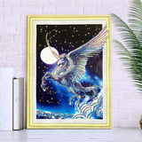 Crystal Rhinestone Diamond Painting Kit - Animal Pegasus - Hibah-Diamond painting art studio