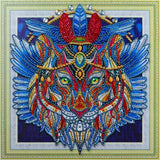 Crystal Rhinestone Diamond Painting Kit - Animal wolf - Hibah-Diamond painting art studio