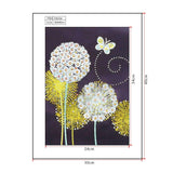 Crystal Rhinestone Diamond Painting Kit - Beautiful dandelions - Hibah-Diamond painting art studio