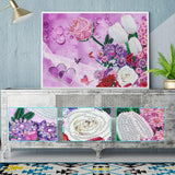 Crystal Rhinestone Diamond Painting Kit - Beautiful flowers - Hibah-Diamond painting art studio