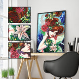 Crystal Rhinestone Diamond Painting Kit - Beautiful girl - Hibah-Diamond painting art studio