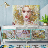 Crystal Rhinestone Diamond Painting Kit - Beautiful woman - Hibah-Diamond painting art studio