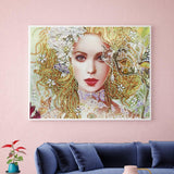 Crystal Rhinestone Diamond Painting Kit - Beautiful woman - Hibah-Diamond painting art studio